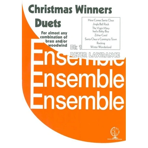 Christmas Winners Duets Bk 1 for Brass and Woodwind Instruments