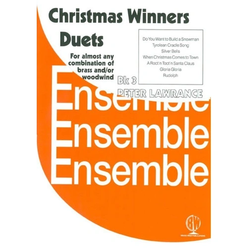 Christmas Winners Duets Book 3 for Brass and Woodwind Instruments