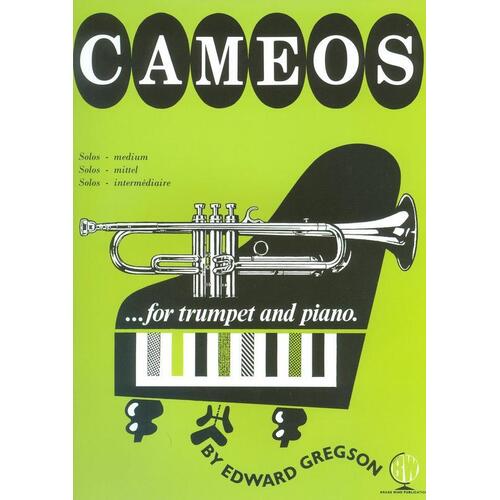 Gregson - Cameos For Trumpet And Piano (Softcover Book)