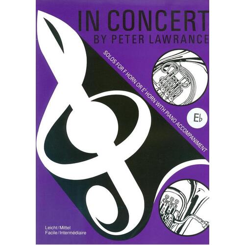 In Concert For E Flat Horn And Piano (Softcover Book)