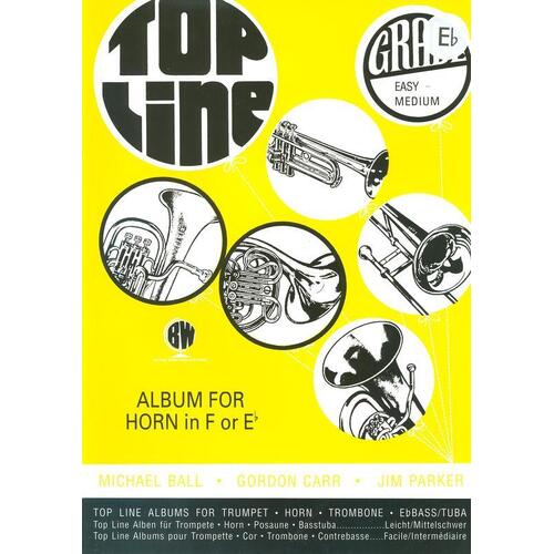 Top Line Album For E Flat Horn (Softcover Book)