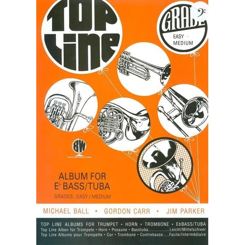Top Line Album for Eb Bass/Tuba with Piano Accompaniment