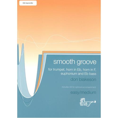 Smooth Groove For E Flat Horn Softcover Book/CD