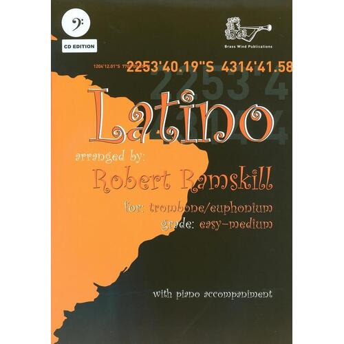 Latino For Trombone/Euphonium Bc Softcover Book/CD