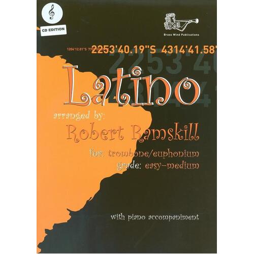 Latino For Trombone/Euphonium Tc Softcover Book/CD
