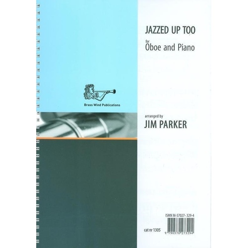 Jazzed Up Too Oboe by Jim Parker - Brass Wind Publications