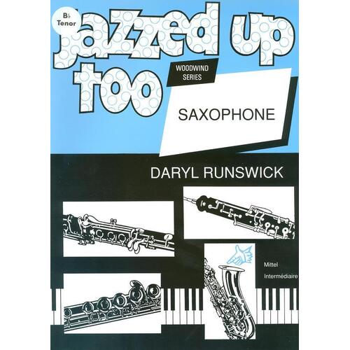 Jazzed Up Too Tenor Saxophone (Softcover Book)