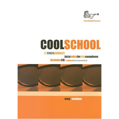 Cool School For Alto Sax Softcover Book/CD