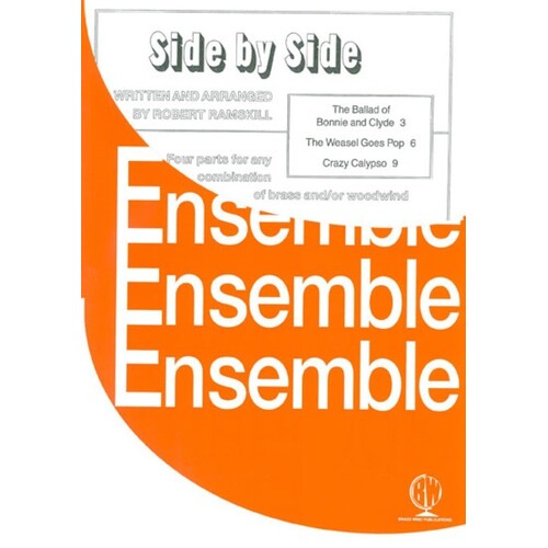 Side By Side Flexible 4 Part Score/Parts Book