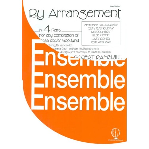 By Arrangement Flexible 4 Part Score/Parts Book