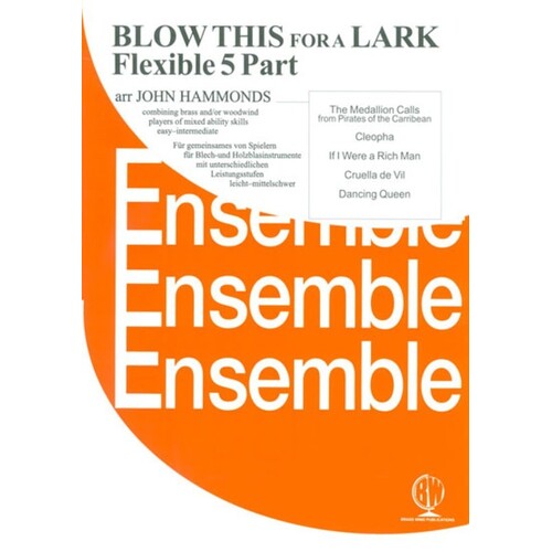Blow This For A Lark Flexible 5 Part Ensemble (Music Score/Parts) Book