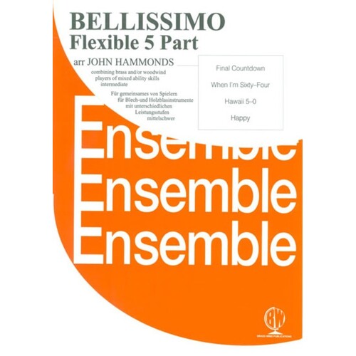 Bellissimo Flexible 5 Part Ensemble (Music Score/Parts) Book
