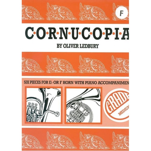 Cornucopia for French Horn and Piano by Oliver Ledbury
