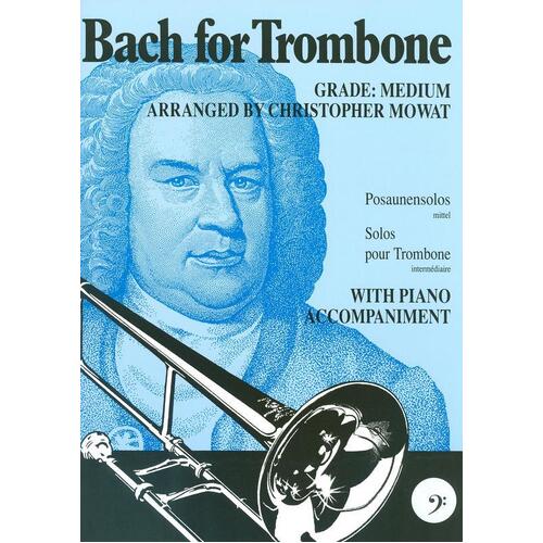 Bach For Trombone Bass Clef (Softcover Book)