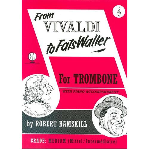 From Vivaldi To Fats Waller Trombone Tc (Softcover Book)