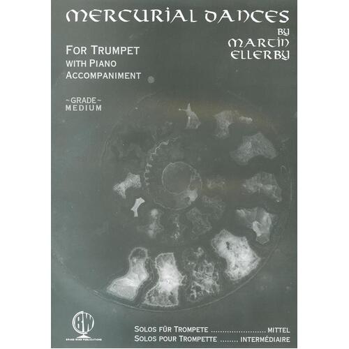 Mercurial Dances Trumpet And Piano (Softcover Book)
