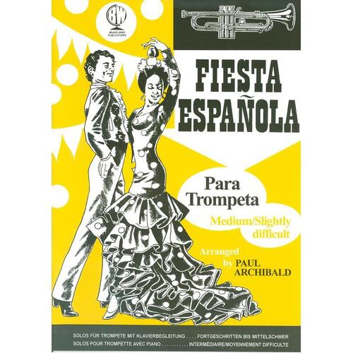 Archibald - Fiesta Espanonline Audio Trumpet And Piano (Softcover Book)