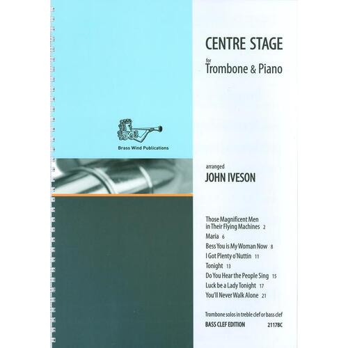 Centre Stage Trombone/Piano Bass Clef (Softcover Book)