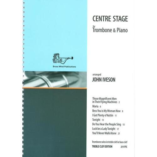 Centre Stage Trombone/Piano Treble Clef (Softcover Book)