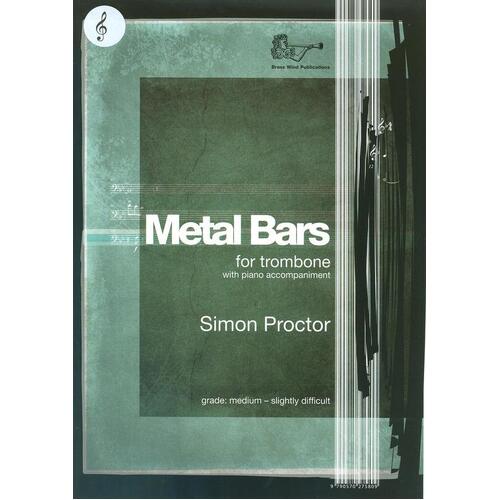 Proctor - Metal Bars Trombone/Piano Tc (Softcover Book)