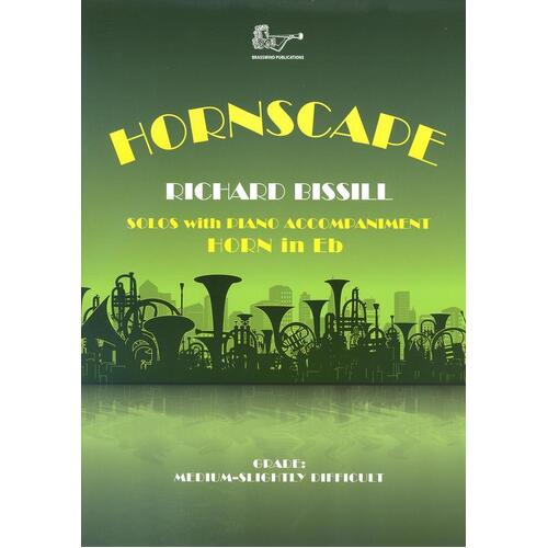 Hornscape For Horn In E Flat And Piano (Softcover Book)