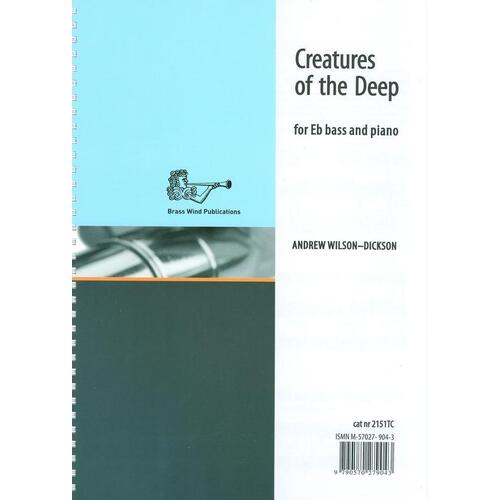 Creatures Of The Deep E Flat Bass/Tuba Tc (Softcover Book)