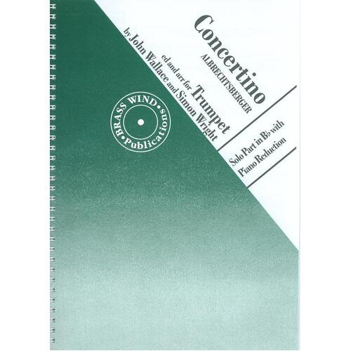 Albrechtsberger - Concertino For Trumpet (Softcover Book)