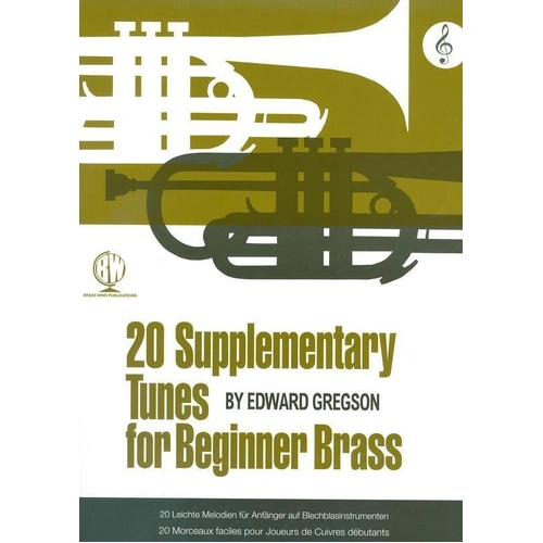 20 Supplementary Tunes for Beginner Brass by Edward Gregson