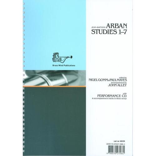 Arban Studies 1-7 Trumpet Softcover Book/CD