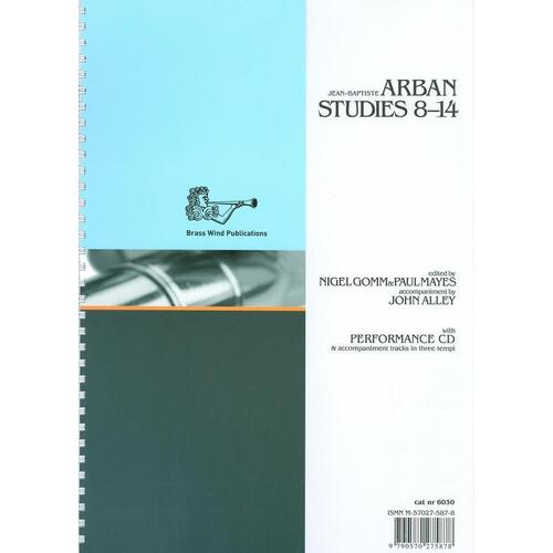Arban Studies 8-14 Trumpet Softcover Book/CD