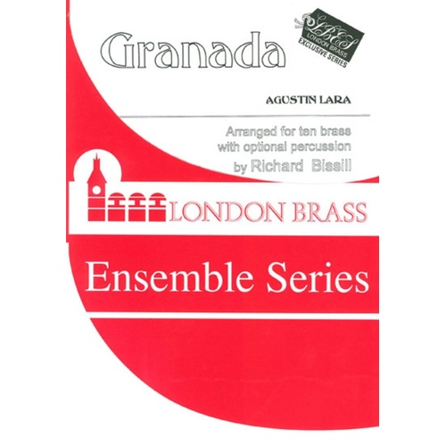 Granada 10 Part Brass Ensemble/Percussion Score/Parts