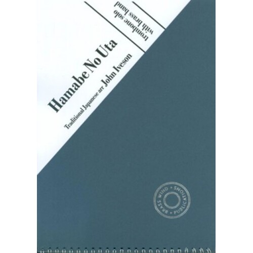 Hamabe No Uta Trombone Solo/Brass Band Score/Parts Book