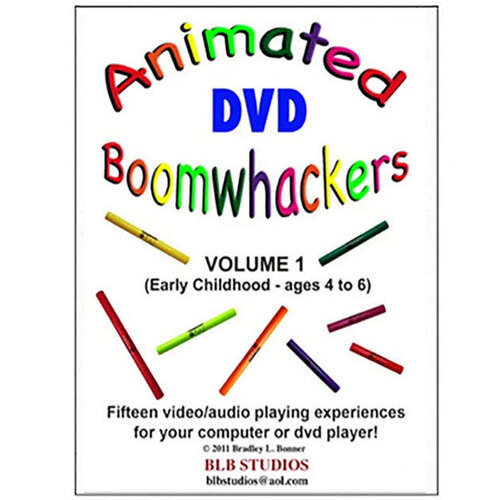 Boomwhackers Animated Boomwhackers Volume 1 DVD