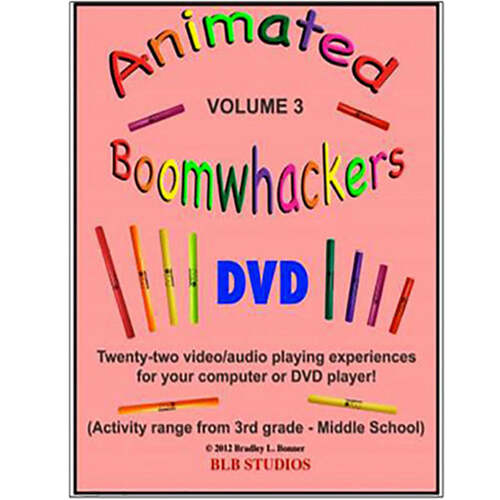 Boomwhackers Animated Boomwhackers Volume 3 DVD