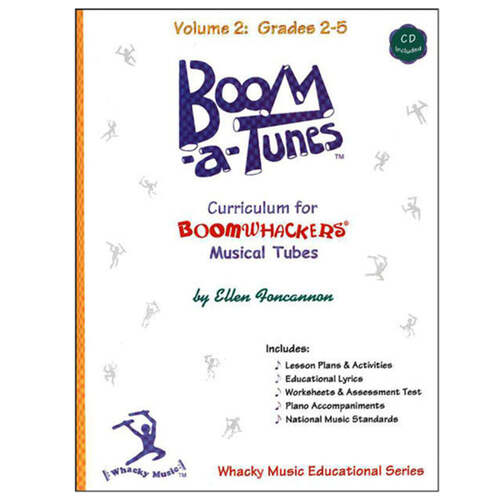 Boomwhackers Boom-A-Tunes Volume 2 Curriculum Book/CD