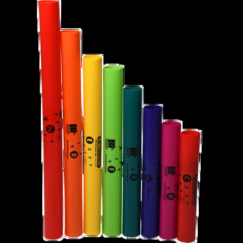 Boomwhackers 8-Note Diatonic C-Major Scale Set