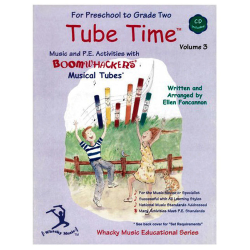 Boomwhackers Tube Time Volume 3 Book/CD Educational Resource