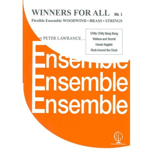 Winners For All Book 1 Flexible Ensemble (Music Score/Parts) Book