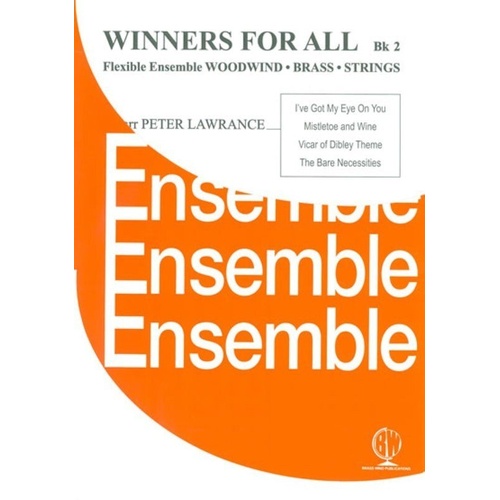 Winners For All Book 2 Flexible Ensemble for All Instruments