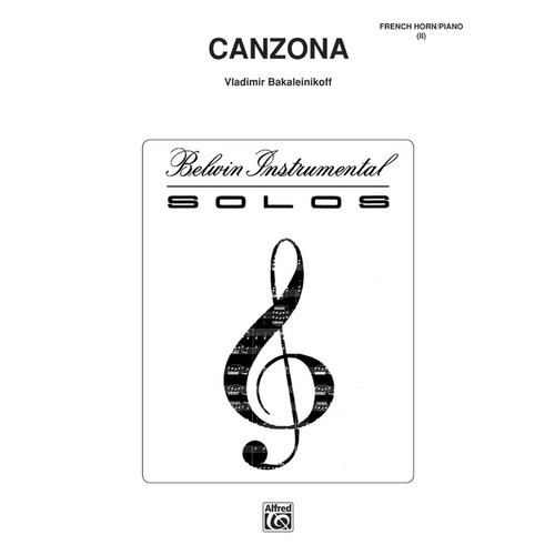 Canzona French Horn/Piano