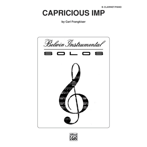 Capricious Imp B Flat Clarinet/Piano