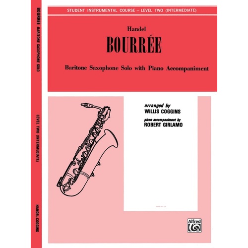 Bouree E Flat Baritone Sax