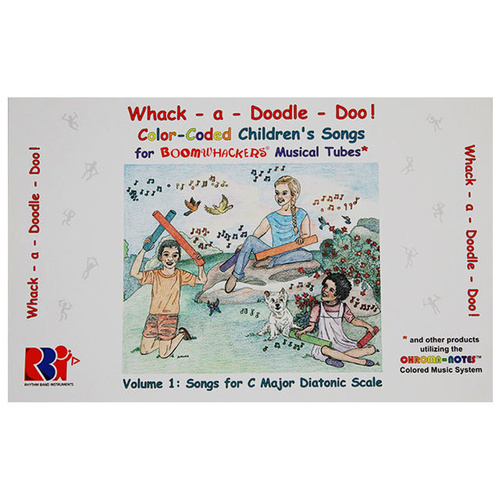 Boomwhackers Whack A Doodle Doo Book for C Major Diatonic Set