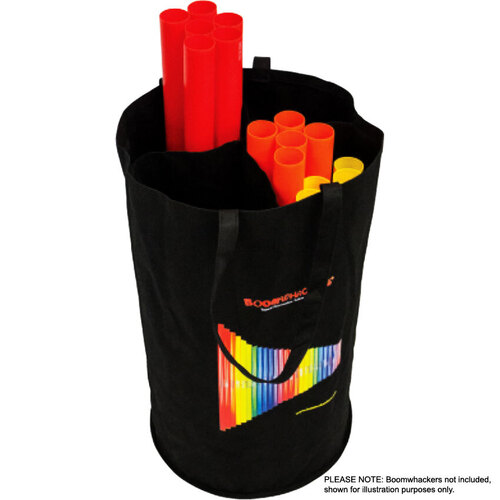 Boomwhackers Tote Bag holds up to 56 Boomwhacker Tubes
