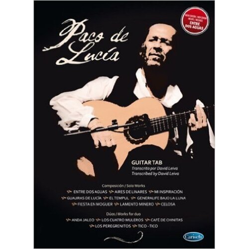 Paco De Lucia Guitar TAB (Softcover Book)