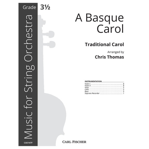 A Basque Caroly So3.5 Full Score Score