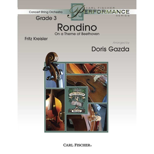 Rondino SO Gr 3 - Kreisler Arranged by Doris Gazda, String Orchestra Sheet Music