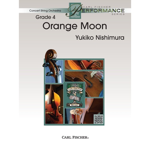 Orange Moon by Yukiko Nishimura for String Orchestra - 72 Pages