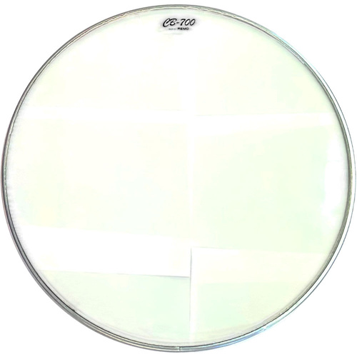 CB-700 Ambassador Clear Bass Drum Head - 24"
