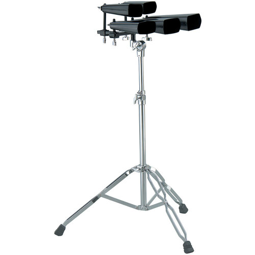 Peace Five Staggered Cowbell Set with Adjustable Stand